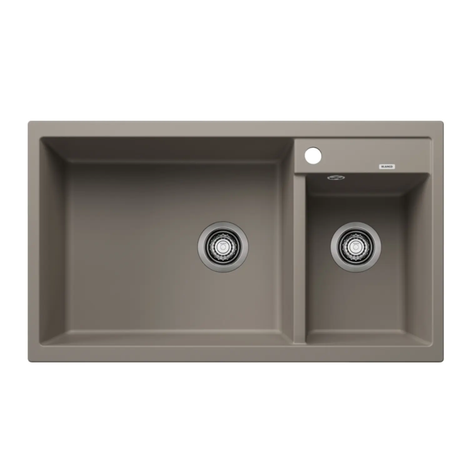 Blanco Metra 9 - Silgranieten Spoelbak, 86x50 Cm, Gootsteen Links, Tartufo 517364 3 Blanco Metra 9 - Silgranieten Spoelbak, 86x50 Cm, Gootsteen Links, Tartufo 517364