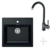 Franke Sets - Keukenset T25, SID 610 Tectonite Spoelbak, Zwart + FP 9900 Keukenkraan, Onyx NEW 114.0366.029 1 Franke Sets - Keukenset T25, SID 610 Tectonite Spoelbak, Zwart + FP 9900 Keukenkraan, Onyx NEW 114.0366.029 -SANITINO WINKEL 0332b4c3584e58c981079ec5