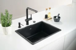 Franke Active New - Keukenkraan FN 6110.901, Met Uittrekbare Handdouche, Mat Zwart 115.0653.382 -SANITINO WINKEL 04a822eae0849d723f3f0710