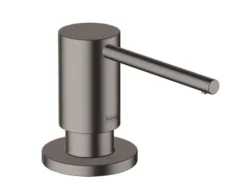 Hansgrohe Toebehoren - Afwasmiddel Dispenser A41, 500 Ml, Geborsteld Zwart Chroom 40438340