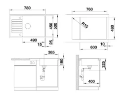 Blanco Zia XL 6 - Silgranit Spoelbak, 78x50 Cm, Zacht Wit 527214 5 Blanco Zia XL 6 - Silgranit Spoelbak, 78x50 Cm, Zacht Wit 527214 -SANITINO WINKEL 09492f138119faba0001fbf1