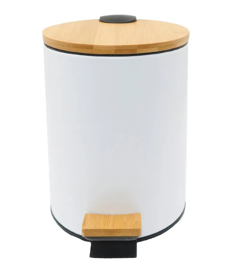 Aqualine Snow - Afvalbak, 3 L, Soft Close, Wit BI006 7 Aqualine Snow - Afvalbak, 3 L, Soft Close, Wit BI006 - Afbeelding 5