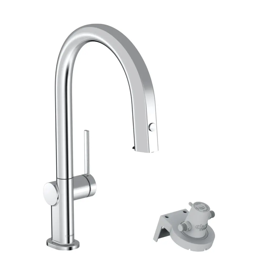 Hansgrohe Aqittura M91 - Keukenmengkraan Met Uittrekbare Uitloop En Filterkop, Chroom 76803000 3 Hansgrohe Aqittura M91 - Keukenmengkraan Met Uittrekbare Uitloop En Filterkop, Chroom 76803000