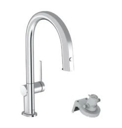 Hansgrohe Aqittura M91 - Keukenmengkraan Met Uittrekbare Uitloop En Filterkop, SBox, Chroom 76826000