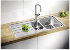 Blanco Lemis 6 - Spoelbak, 100x50 Cm, Geborsteld Rvs 523032 -SANITINO WINKEL 0e6252c2d57c8f6a2ab1a8fd