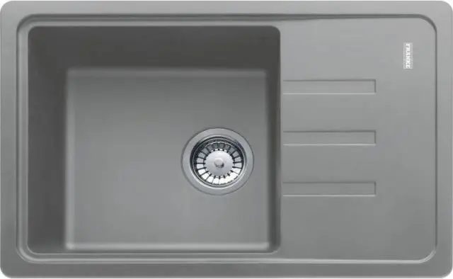 Franke Malta - Fragraniet Spoelbak BSG 611-62, 62x44 Cm, Steengrijs 114.0395.151 3 Franke Malta - Fragraniet Spoelbak BSG 611-62, 62x44 Cm, Steengrijs 114.0395.151