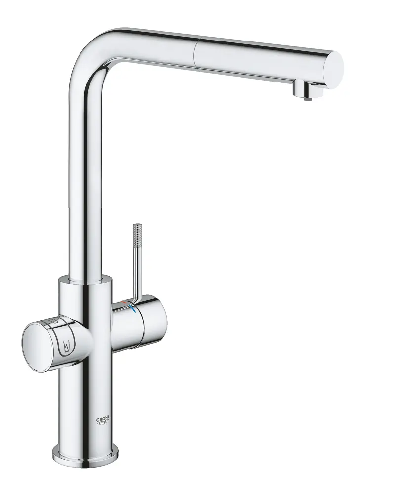 Grohe Blue Home - Keukenkraan Met Filterset En Koeler, Chroom 31539000 6 Grohe Blue Home - Keukenkraan Met Filterset En Koeler, Chroom 31539000 - Afbeelding 4