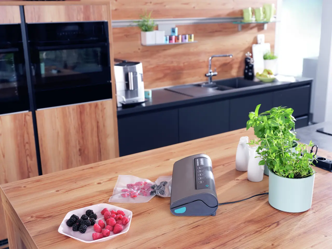 Leifheit Vacu Power - Vacuümmachine Power 500, Grijs 03236 4 Leifheit Vacu Power - Vacuümmachine Power 500, Grijs 03236 - Afbeelding 2