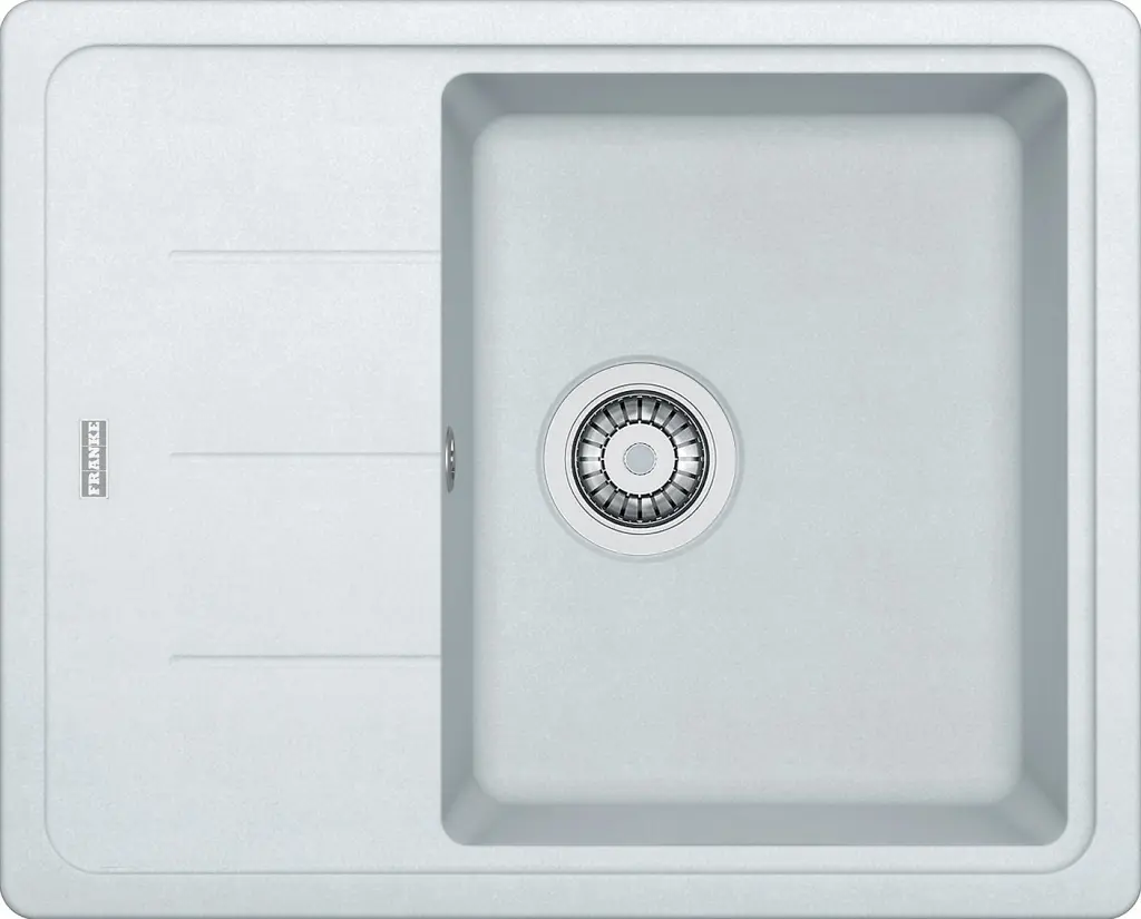 Franke Basis - BFG 611-62 Fragraniet Spoelbak, 62x50 Cm, Ijswit 114.0285.103 3 Franke Basis - BFG 611-62 Fragraniet Spoelbak, 62x50 Cm, Ijswit 114.0285.103
