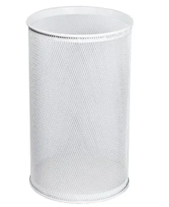 Sanela Draad Prullenbak - Prullenbak 32 L, Wit SLZN 98A