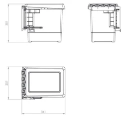 Elletipi Swing 2.0 - Ingebouwde Afvalbak, 15 L PBN A SG28 -SANITINO WINKEL 1655f8ceb6c8e75b2090af56
