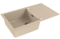 Alveus Cadit - Granieten Spoelbak 86x50 Cm, Met Draaiknopbediening, Terra 1132028 8 Alveus Cadit - Granieten Spoelbak 86x50 Cm, Met Draaiknopbediening, Terra 1132028 -SANITINO WINKEL 17889a340631691151d12a5a