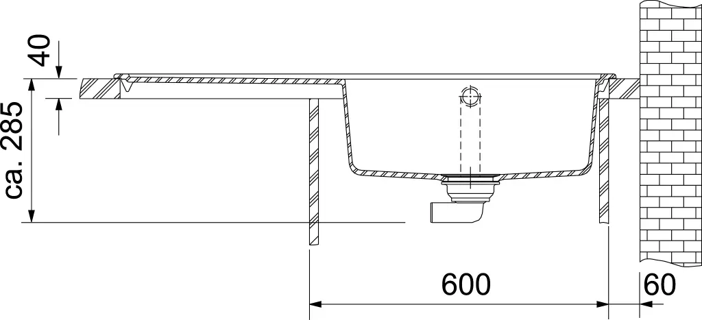 Franke Mythos - MTG 611/7 Fragranit Spoelbak, 100x52 Cm, Onyx 114.0250.542 5 Franke Mythos - MTG 611/7 Fragranit Spoelbak, 100x52 Cm, Onyx 114.0250.542 - Afbeelding 3