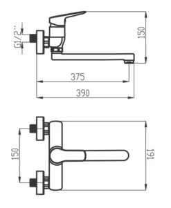 Novaservis Metalia 54 - Keukenkraan, Chroom 54078,0 -SANITINO WINKEL 1afbd1063bc2e9869dc6277c