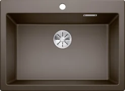 Blanco Pleon 8 - Silgranit Spoelbak, 70x51 Cm, Coffee 523052