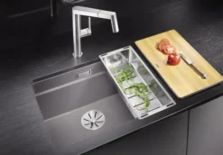 Blanco Etagon 500 - Silgranit Spoelbak, 53x46 Cm, Met Verschuifbare Rails, Koffie 522236 -SANITINO WINKEL 1d8bc590d93e9b73c7d4ec4c 1