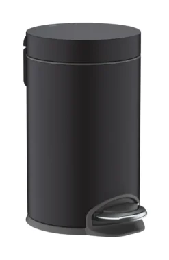 Hansgrohe AddStoris - Afvalemmer 3 L, Soft Close, Mat Zwart 41775670