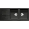 Blanco Zia 8 - Silgranit Spoelbak, 116x50 Cm, Antraciet 515605
