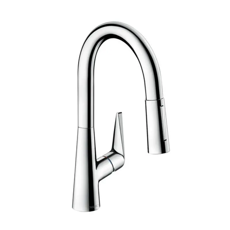Hansgrohe Talis M51 - Keukenkraan 160 Met Uittrekbare Vuistdouche, Chroom 72815000 3 Hansgrohe Talis M51 - Keukenkraan 160 Met Uittrekbare Vuistdouche, Chroom 72815000