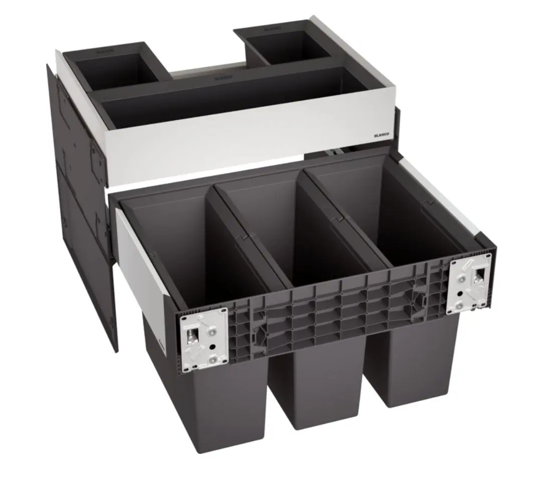 Blanco Select - Inbouw Afvalemmer, Met Scheidingswand, 45 L 526209 3 Blanco Select - Inbouw Afvalemmer, Met Scheidingswand, 45 L 526209
