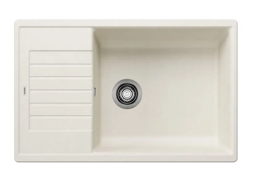 Blanco Zia XL 6 - Silgranit Spoelbak, 78x50 Cm, Zacht Wit 527214 3 Blanco Zia XL 6 - Silgranit Spoelbak, 78x50 Cm, Zacht Wit 527214