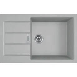 Franke Sirius 2.0 - Tectonite Spoelbak S2D 611-78 XL 78x50 Cm, Grijs 143.0617.617