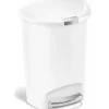 Simplehuman Afvalemmers - Afvalbak 50 L, Wit CW1356 -SANITINO WINKEL 2e07058e5be3b5ce3265e21d