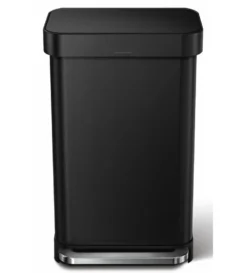 Simplehuman Afvalemmers - Afvalbak 45 L, Met Zakvak, Mat Zwart CW2092 10 Simplehuman Afvalemmers - Afvalbak 45 L, Met Zakvak, Mat Zwart CW2092 -SANITINO WINKEL 2e94630bd8218e591fc49c09