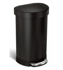 Simplehuman Afvalemmers - Afvalbak 45 L, Mat Zwart CW2099