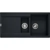 Franke Maris - Fragraniet Spoelbak MRG 651, 97x50 Cm, Mat Zwart 114.0637.578 -SANITINO WINKEL 2f46dfd95383f9bdef27cbf9