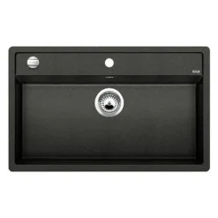 Blanco Dalago 8 - Silgranit Spoelbak, 82x51 Cm, Met Draaiknopbediening, Antraciet 516629