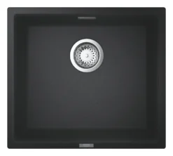 Grohe Spoelbakken - Composiet Spoelbak K700 Met Waste, 46x41 Cm, Grafiet Zwart 31653AP0 -SANITINO WINKEL 34aa1b29f0c6604d33ef80cf