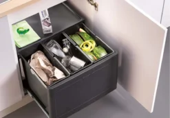 Blanco Botton Pro - Afvalsorteersysteem, Met Scheidingswand, Inhoud 39 L 517470 -SANITINO WINKEL 355d3fd96897c939bc025aa4