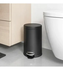 Simplehuman Afvalemmers - Afvalbak 4,5 L, Mat Zwart CW2091 -SANITINO WINKEL 37bfe330715d69256b9bad67