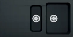 Franke Orion - OID 651 Tectonite Spoelbak, 100x51 Cm, Zwart 114.0288.592
