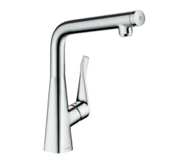 Hansgrohe Metris New - Keukenkraan, Select, Chroom 14883000