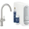 Grohe Blue Home - Keukenkraan Met Filter En Koeler, Supersteel 31455DC1