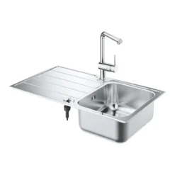 Grohe Spoelbakken - Set Van K500 Spoelbak En Minta Keukenkraan, Geborsteld Rvs/chroom 31573SD1 -SANITINO WINKEL 39b584d2567321e203fd5d32