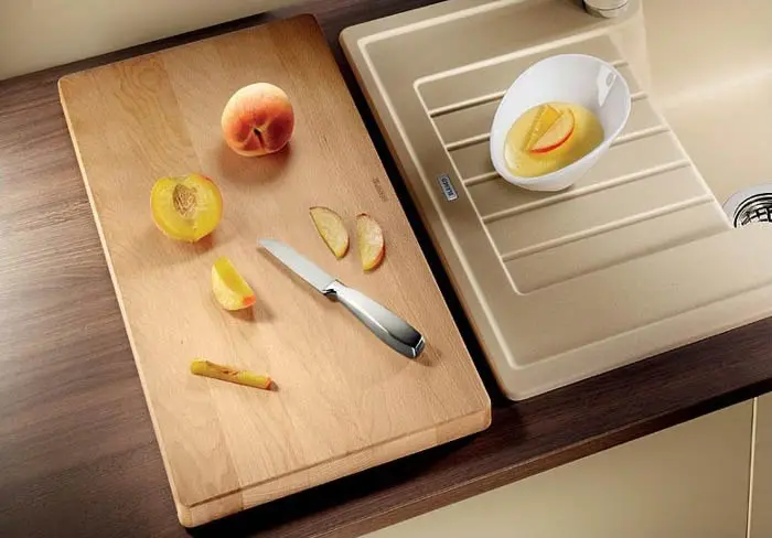 Blanco Accessoires - Snijplank Voor Spoelbak, 530x260 Mm, Beukenhout 218313 5 Blanco Accessoires - Snijplank Voor Spoelbak, 530x260 Mm, Beukenhout 218313 - Afbeelding 3