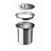 Blanco - Inbouwafvalbak Voor Keukenblad, 7 L Inhoud, Roestvrij Staal 512471 -SANITINO WINKEL 3ae266a3940bee0e4a015ded