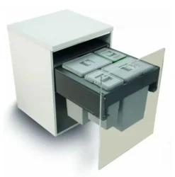 Elletipi Square 2.0 - Ingebouwde Afvalbak, Verdeeld, 64 L PA3 INC5060A -SANITINO WINKEL 3b4e5bc598514f9d52eed04a 5
