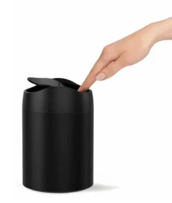 Simplehuman Afvalemmers - Afvalemmer Tafel, 1,5 L, Mat Zwart CW2100 -SANITINO WINKEL 3bc921672dd03f22efdff974