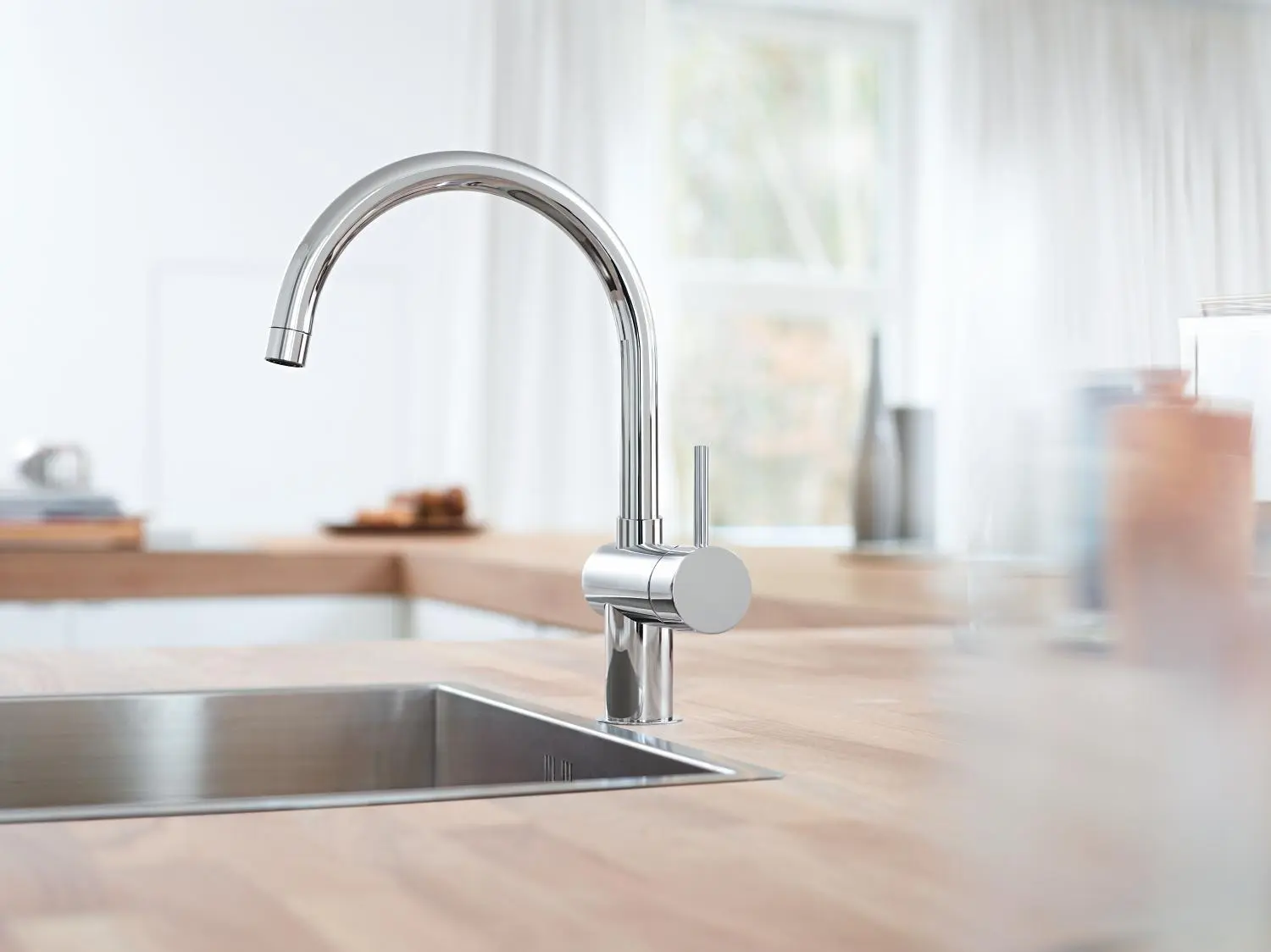 Grohe Minta - Keukenkraan, Chroom 32917000 6 Grohe Minta - Keukenkraan, Chroom 32917000 - Afbeelding 4
