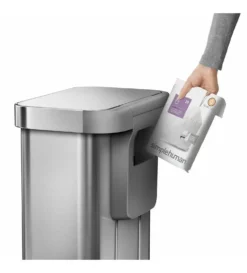 Simplehuman Afvalemmers - Afvalbak 55 L, Met Zakvak, Roestvrij Staal CW2023 15 Simplehuman Afvalemmers - Afvalbak 55 L, Met Zakvak, Roestvrij Staal CW2023 -SANITINO WINKEL 3e7594b2b8c5c9f8d1bc7c20