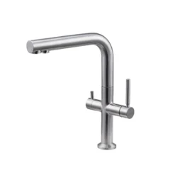 Kielle Wimeo - Keukenkraan Inclusief Filter, Geborsteld Roestvrij Staal 10525SFI85 -SANITINO WINKEL 3e8c7dbd4e923f967407b845