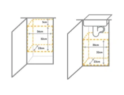 Simplehuman Afvalemmers - Inbouw Afvalbak 10 L CW1643 14 Simplehuman Afvalemmers - Inbouw Afvalbak 10 L CW1643 -SANITINO WINKEL 405f38d1ec5940353a87375b
