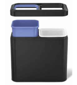 Simplehuman Afvalemmers - Open Afvalbak 20 L, Mat Zwart CW2105 -SANITINO WINKEL 40cee46232cf14707cc49e6f