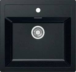 Franke Sets - Keukenset T102, Tectonite Spoelbak SID 610 En Keukenkraan FP 9000.031, Zwart/chroom 143.0675.710 -SANITINO WINKEL 413760ddf9a7f7945e4fcd69 1