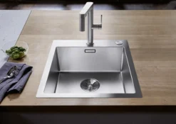 Blanco Claron 400 - Spoelbak, 46x51 Cm, InFino, Rvs Durinox 523392 -SANITINO WINKEL 442f1c6158d63ae555c8f47d