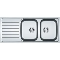 Franke Spark - Spoelbak SKX 621, 116x50 Cm, Rvs 101.0504.083